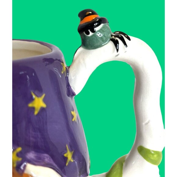 3D Scary Spooky Ghost Halloween Coffee Tea Soup Mug Cup Pumpkin Lizard Spider - Picture 3 of 6